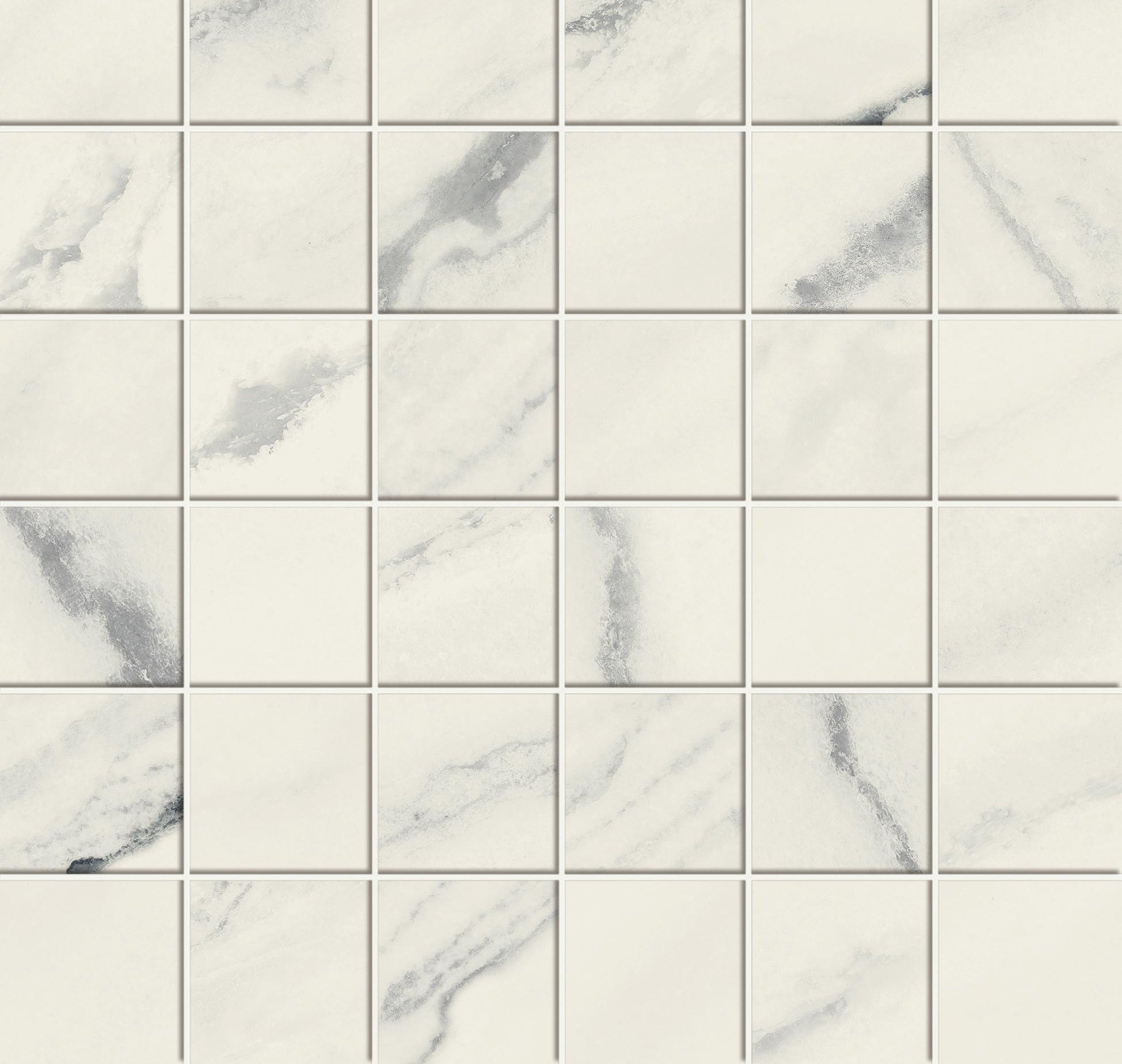 Forte dei Marmi Panda White Mosaic Lap