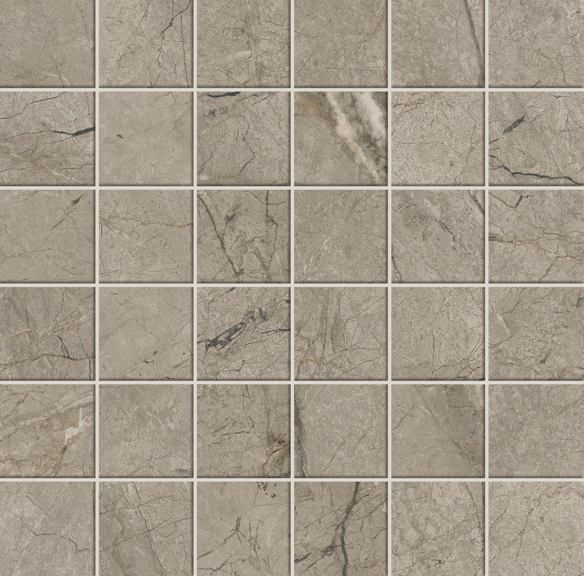 Forte dei Marmi Mystic Grey Mosaic Lap