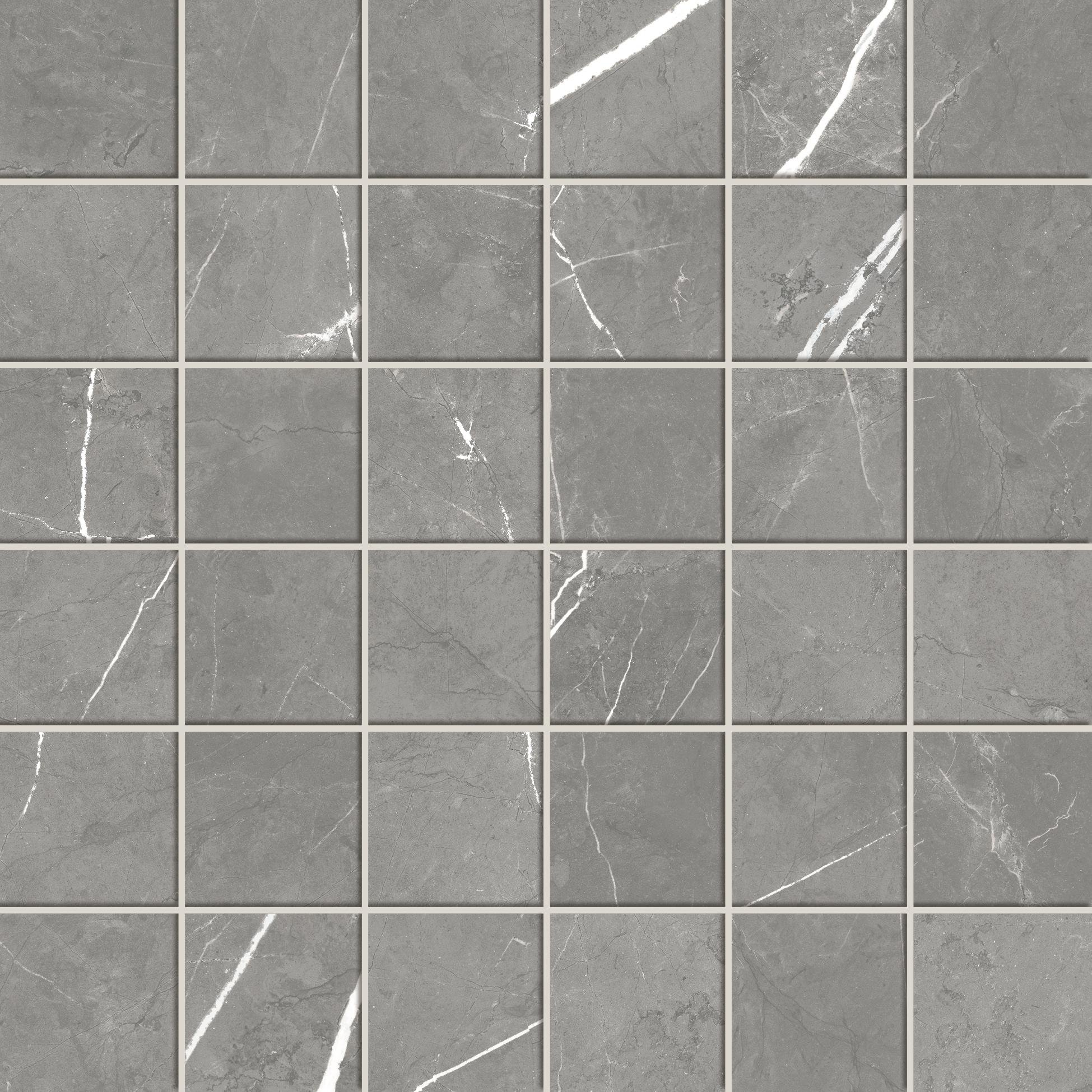 Forte dei Marmi Elegant Grey Mosaic Cer
