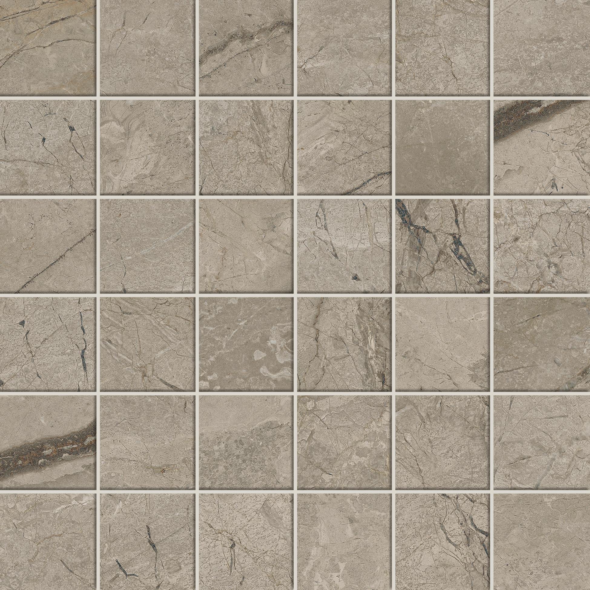 Forte dei Marmi Mystic Grey Mosaic