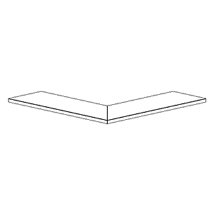 Country Wood Bordo Angolare Esterno - Art. 9691