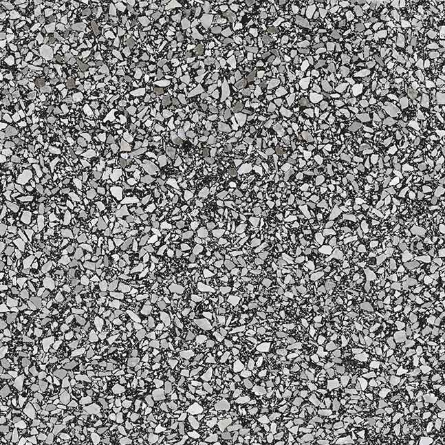 Terrazzo Black 60×60 Lappata