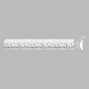 Молдинг с рисунком DECOMASTER 98302F гибкий (42*11*2400мм)