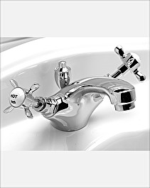 Antique 1 hole basin set