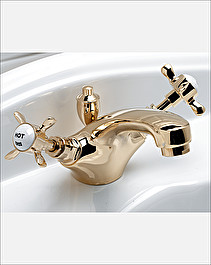 Antique 1 hole basin set