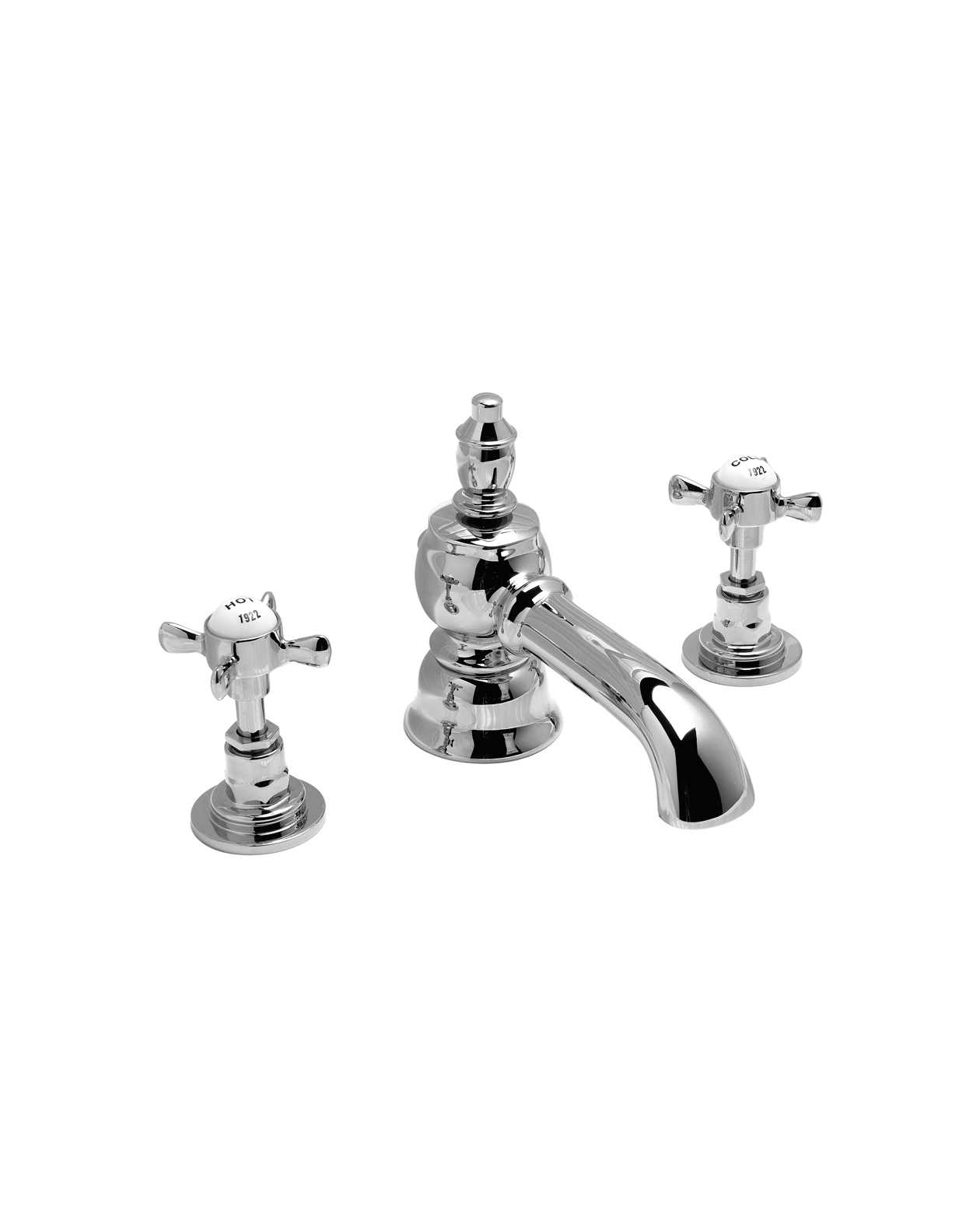 Antique 3 hole basin set