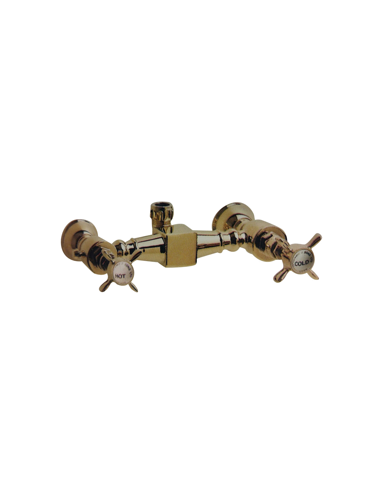 Antique shower set wall mounted