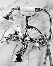 Austin bath and shower mixer wall mounted