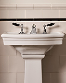 Black Dandy 3 hole basin set