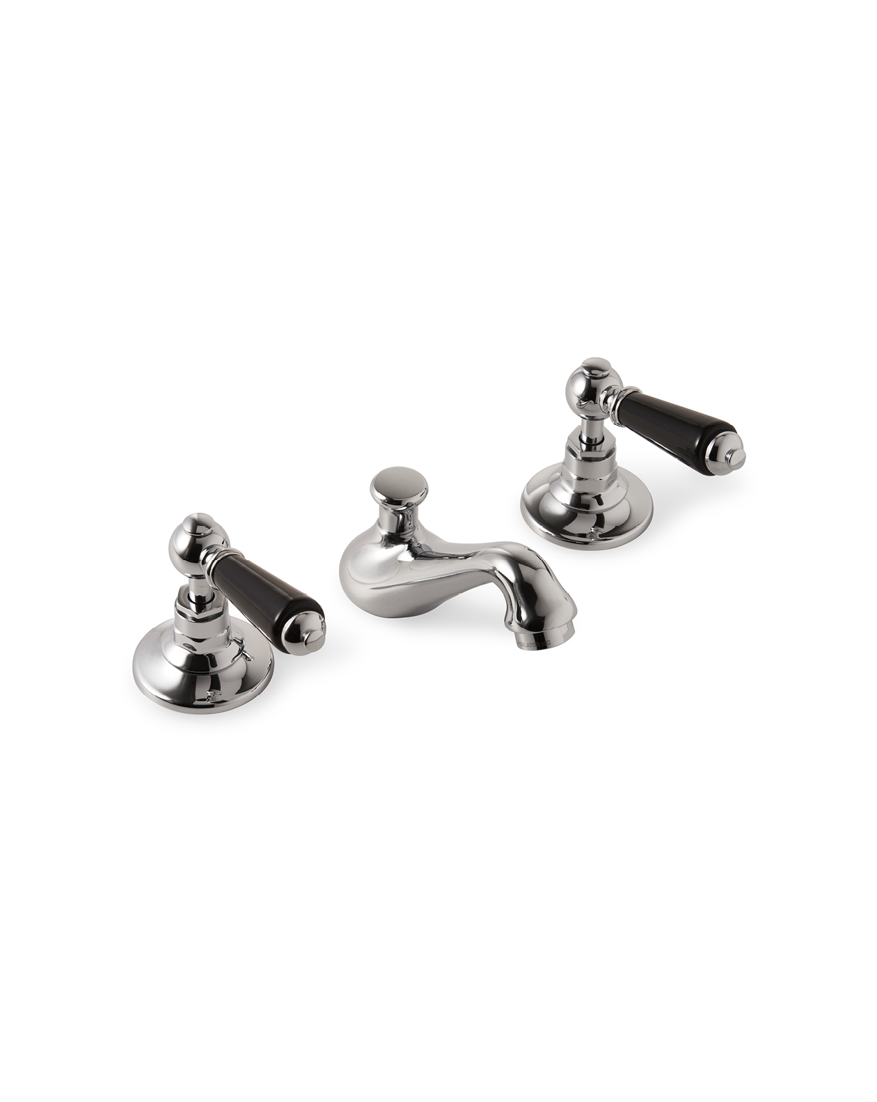 Black Dandy 3 hole bidet set