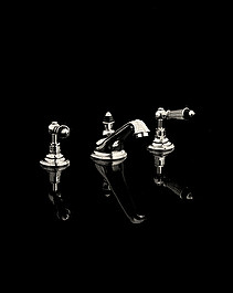 Black Diamond 3 hole basin set