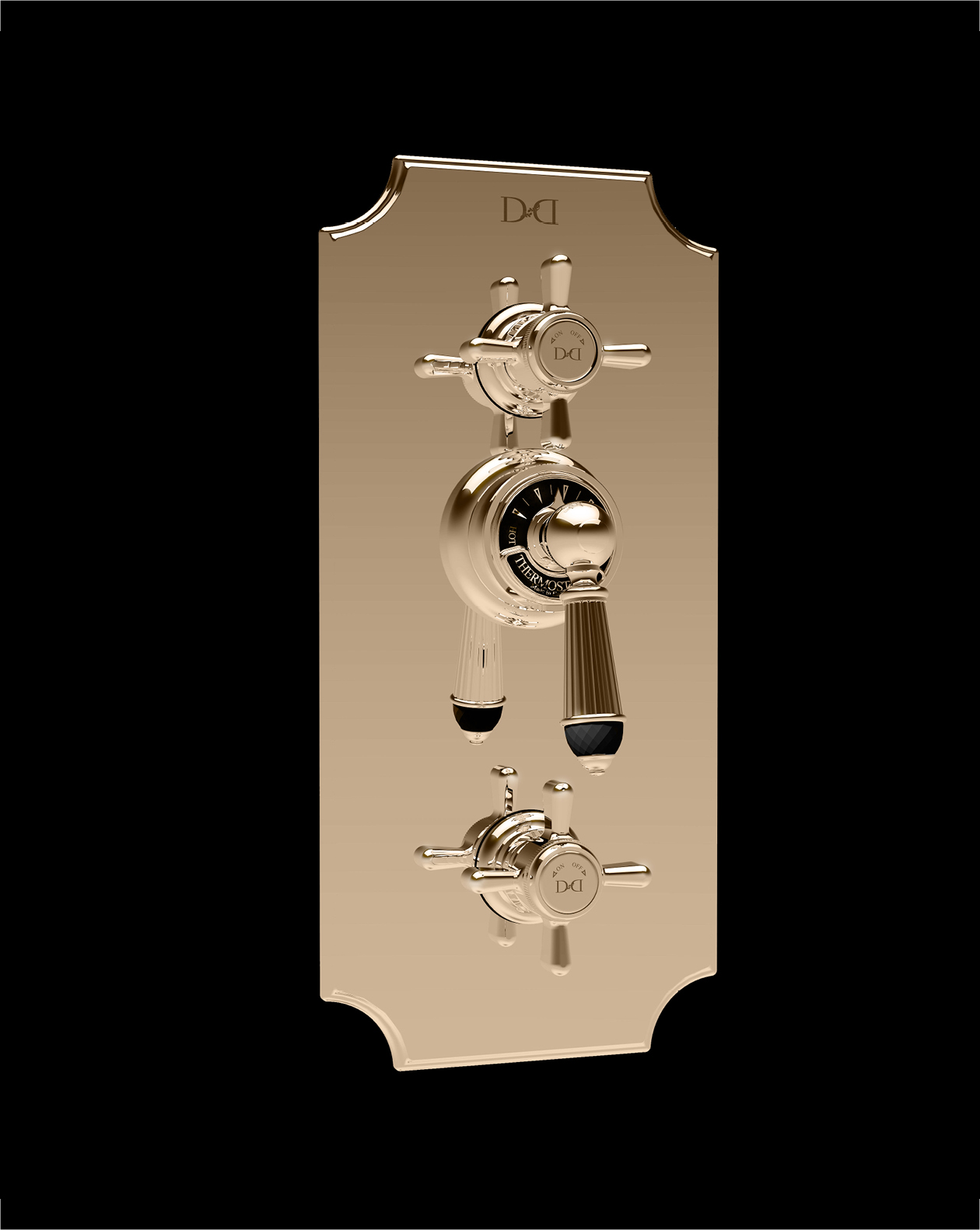 Black Diamond Thermostatic mixer