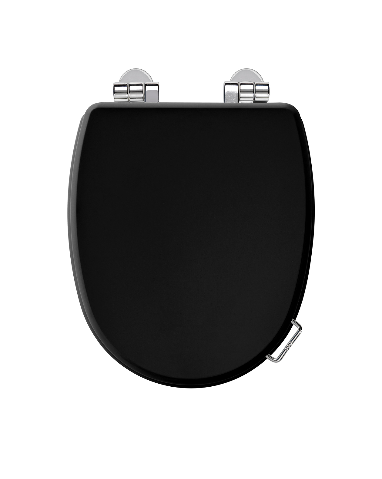 Blues/Rose Mdf seat in Deep Black semi-gloss colour