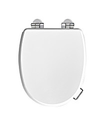 Blues/Rose Mdf standard seat, white painted