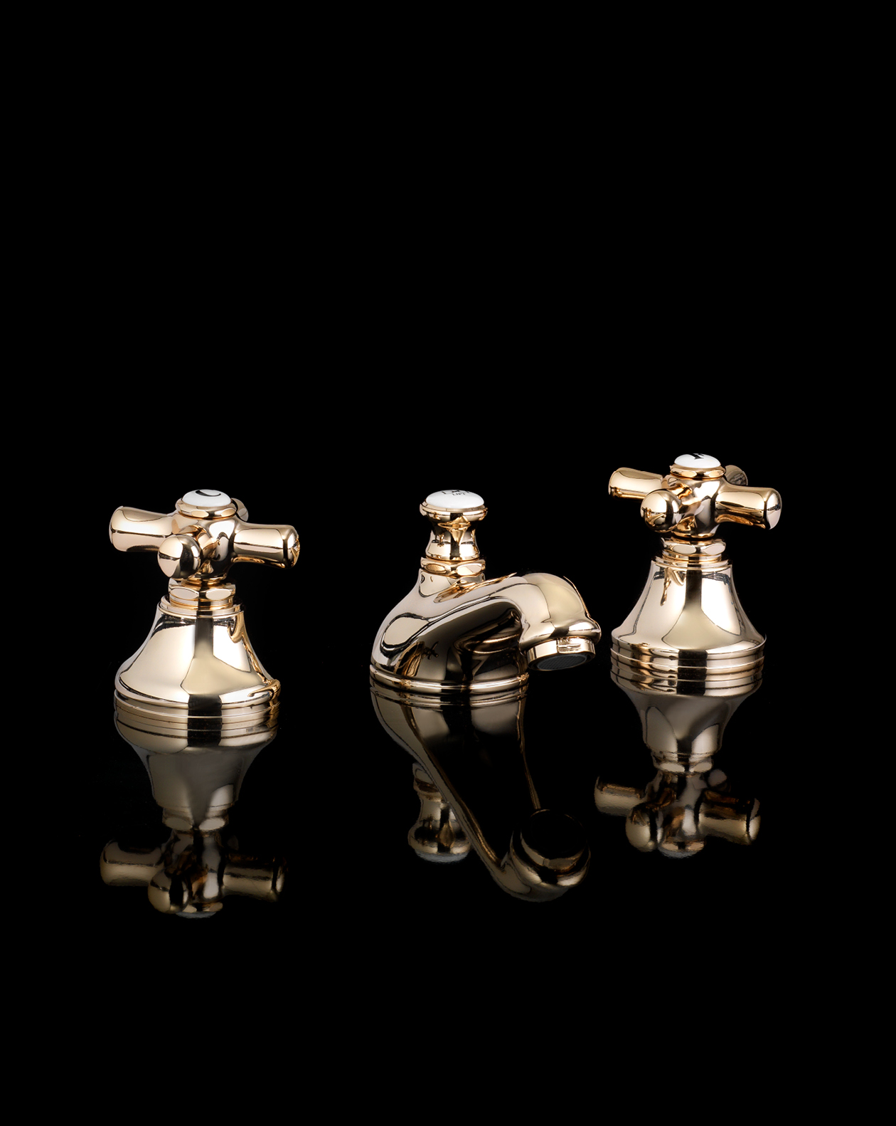 City 3 hole bidet set