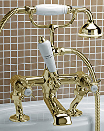 Coventry bath and shower mixer deck mounted