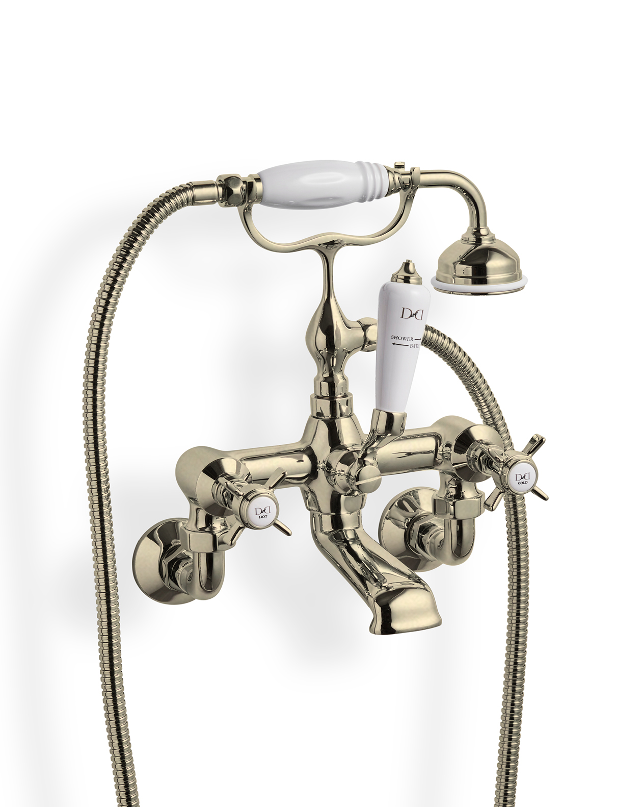 Coventry bath and shower mixer deck mounted