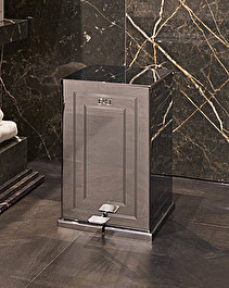 Cube Pedal-operated waste basket