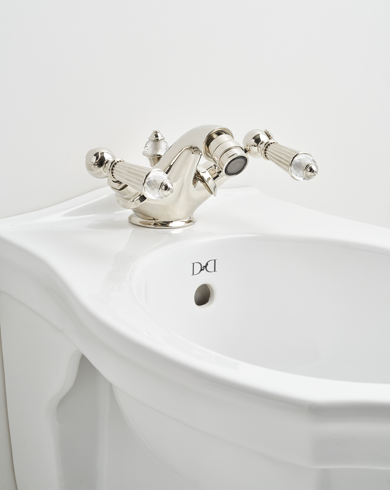 Diamond 1 hole bidet set