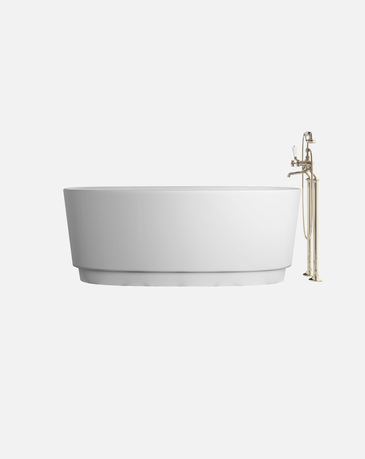 Dove bathtub in White Tec Plus
