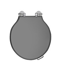 Etoile Mdf seat in Dark Grey semi-gloss colour