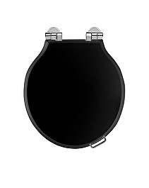 Etoile Mdf seat in Deep Black semi-gloss colour