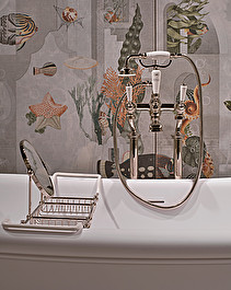 First Class bathtub rack