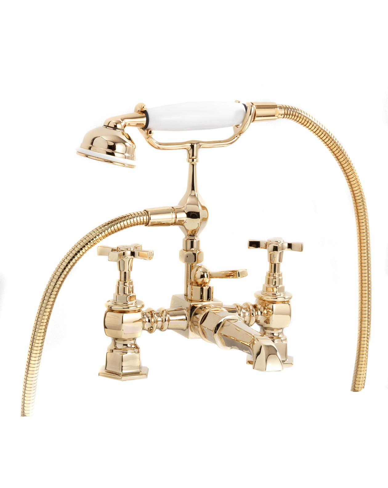 Jubilee bath and shower mixer deck mounted