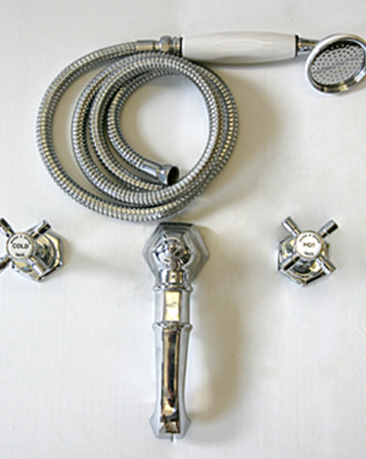 Jubilee bath and shower mixer deck mounted