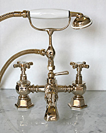 Jubilee bath and shower mixer deck mounted