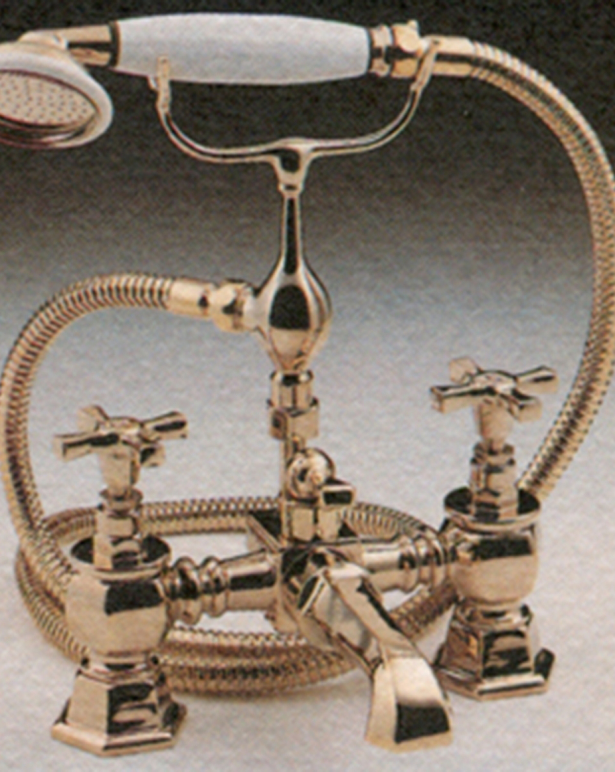 Jubilee bath and shower mixer deck mounted