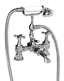 Jubilee bath and shower mixer deck mounted