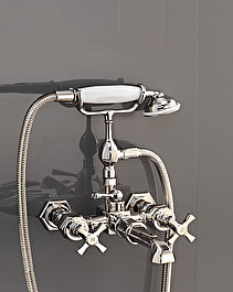 Jubilee bath and shower mixer wall mounted