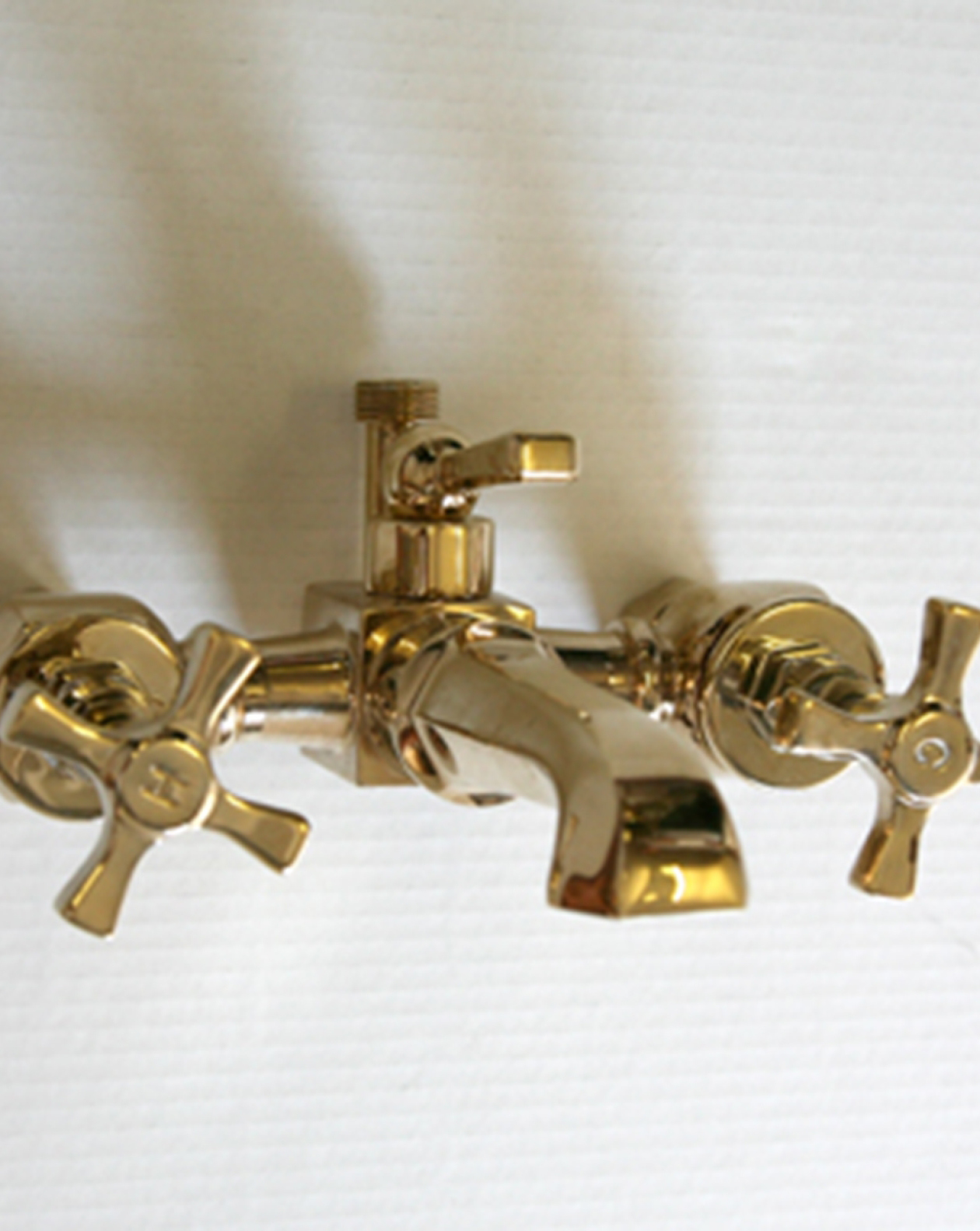 Jubilee bath and shower mixer wall mounted