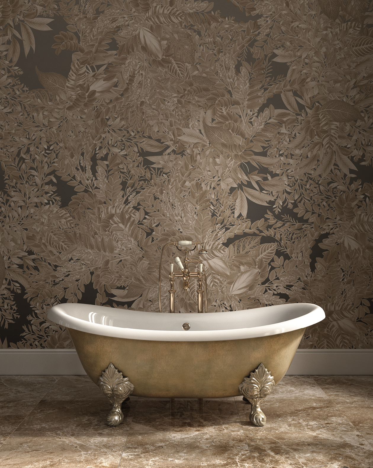 Lamé Bathtub