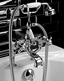 Mayfair bath and shower mixer deck mounted