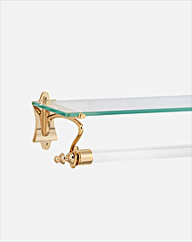 Mayfair crystal shelf