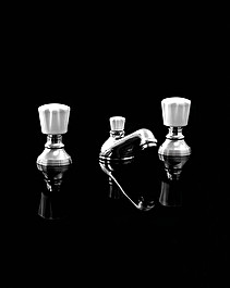 Morris 3 hole basin set