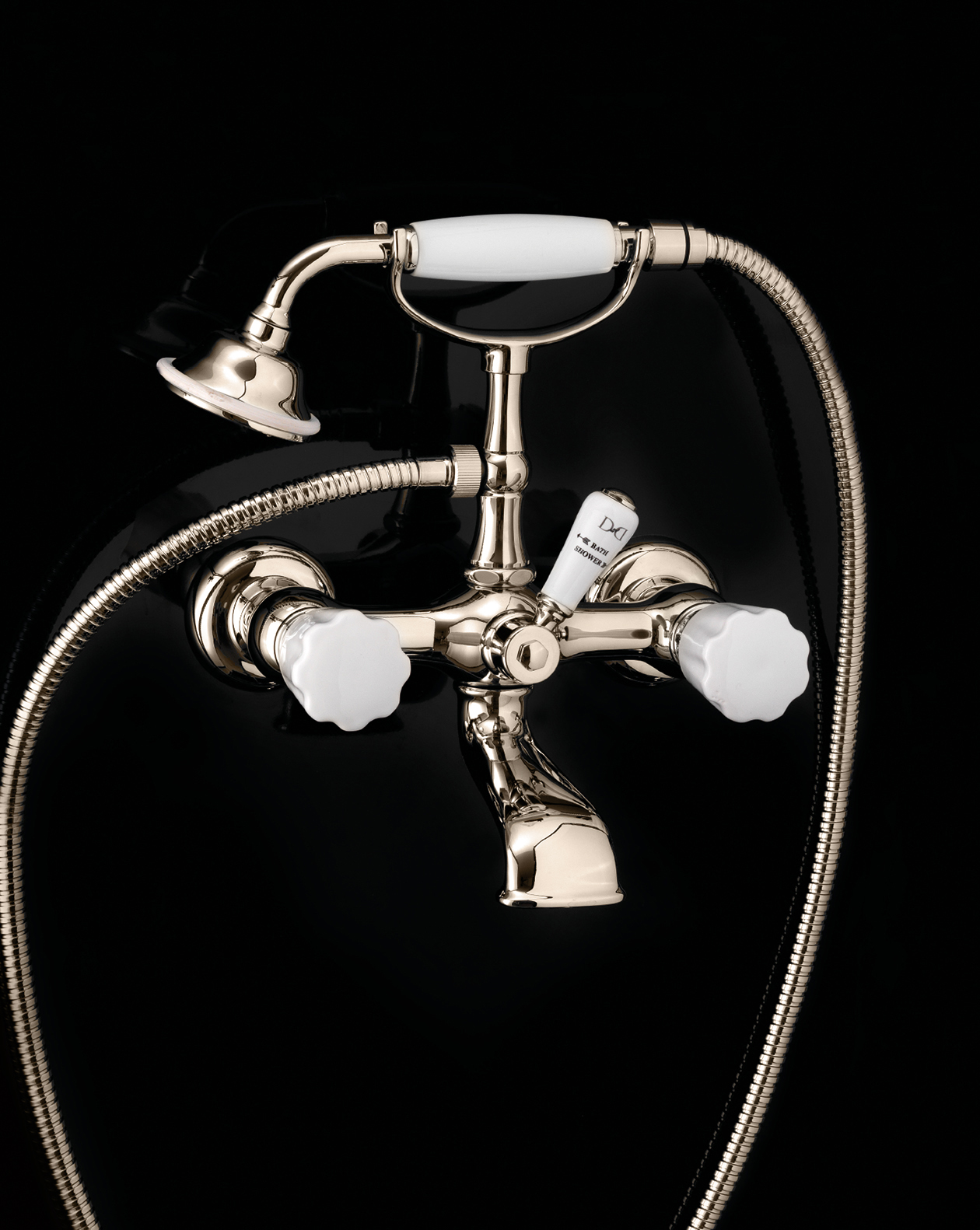Morris bath and shower mixer wall mounted