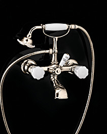 Morris bath and shower mixer wall mounted