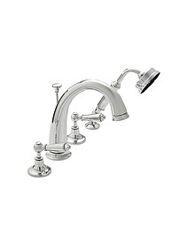 Signature 4 hole bath set deck mounted