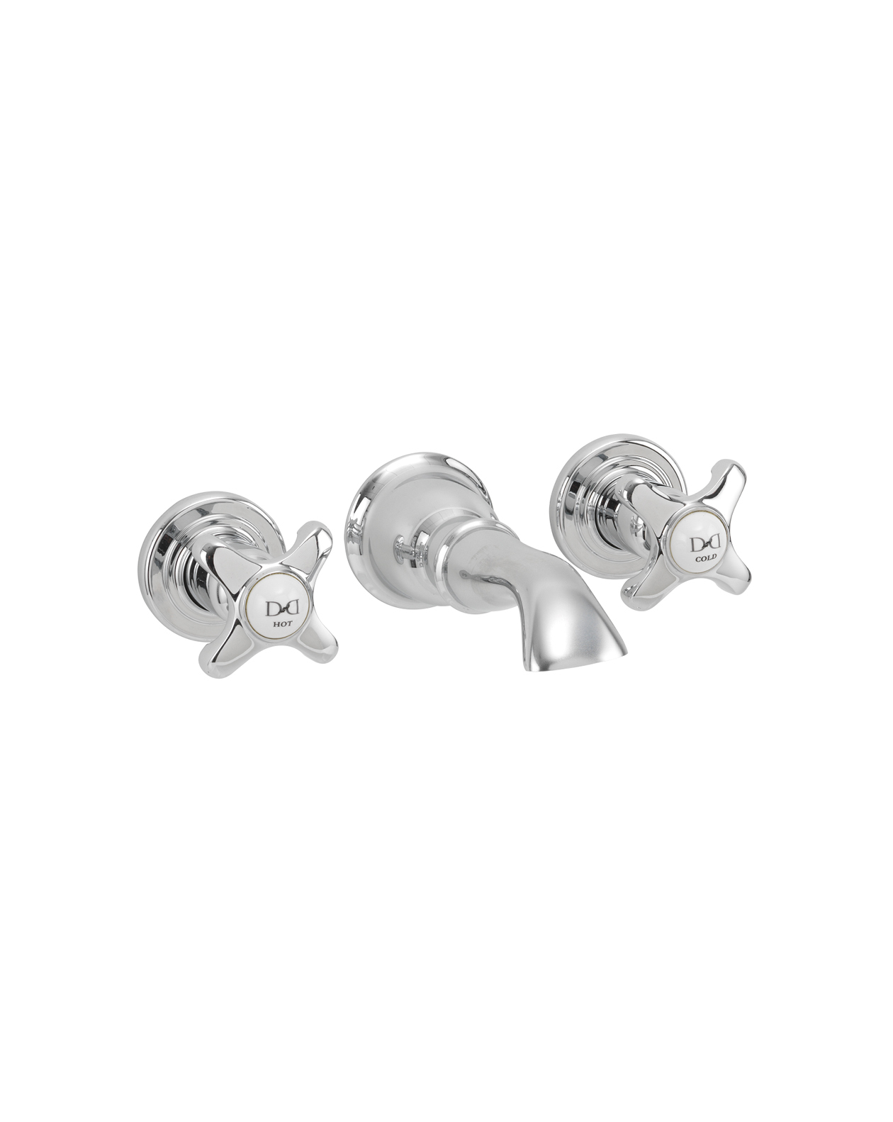 Single flow spout wall mounted