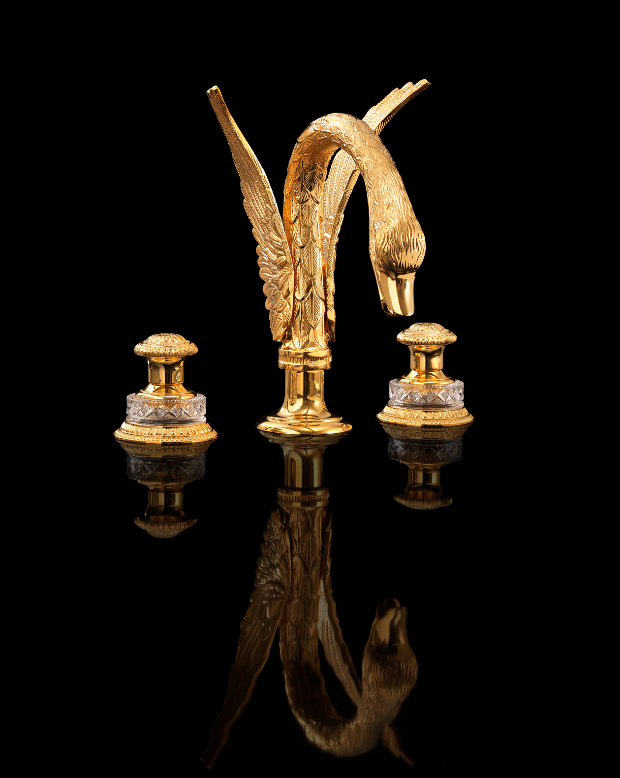 Swan 3 hole basin set