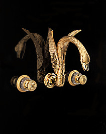 Swan Basin wall mixer