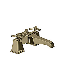 Time bath and shower mixer deck mounted