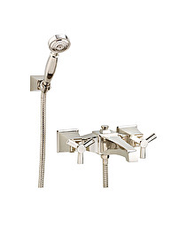 Time bath and shower mixer wall mounted