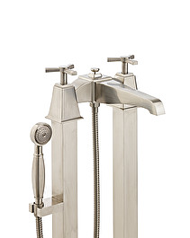 Time bath freestanding taps