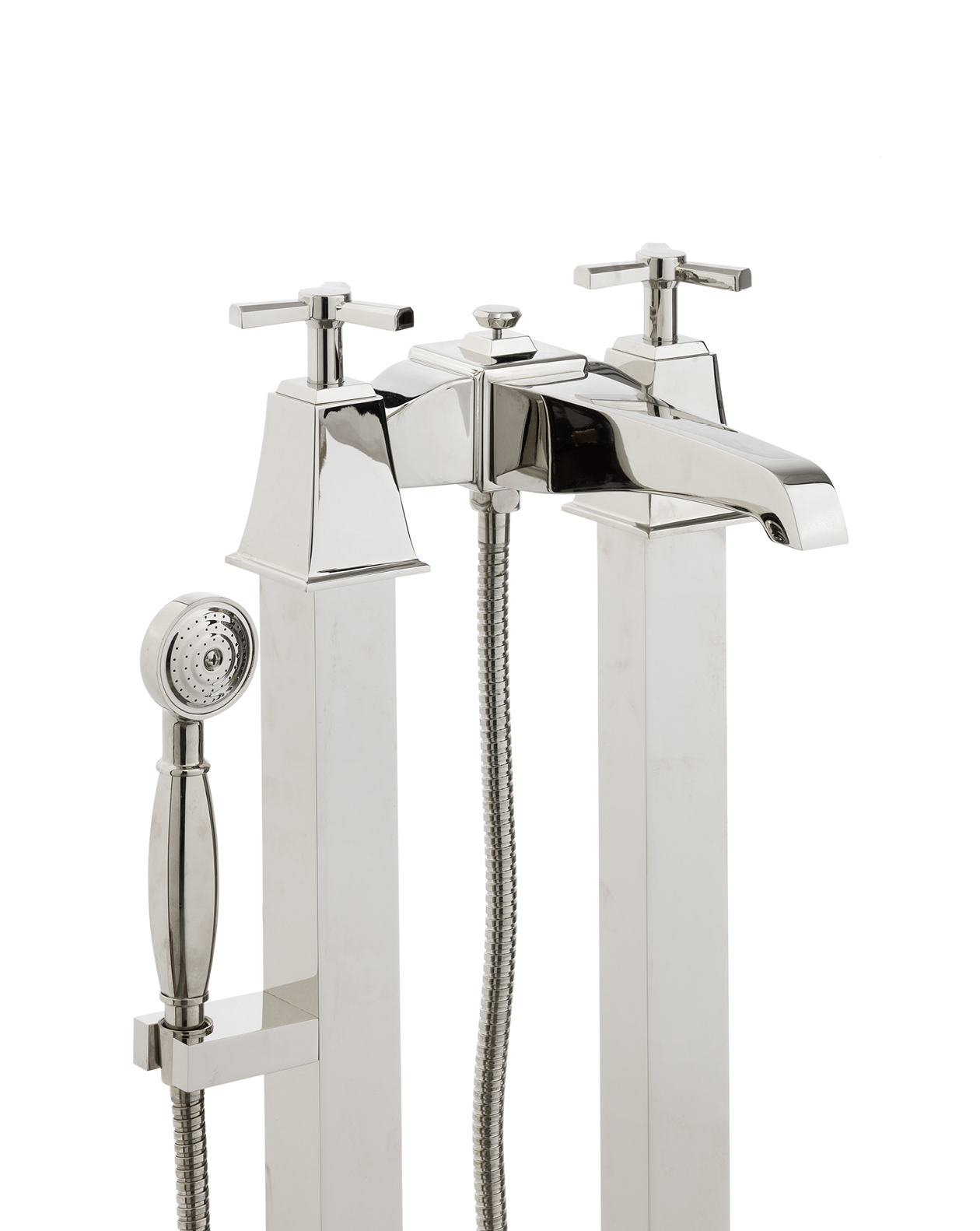 Time bath freestanding taps