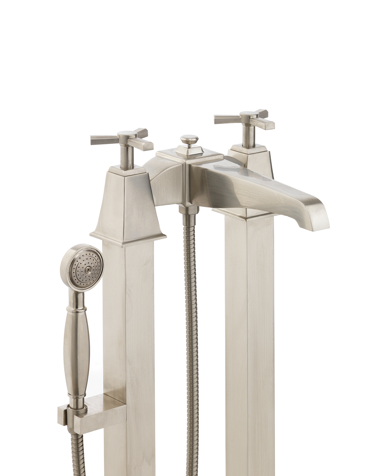 Time bath freestanding taps