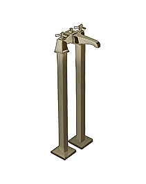 Time bath freestanding taps
